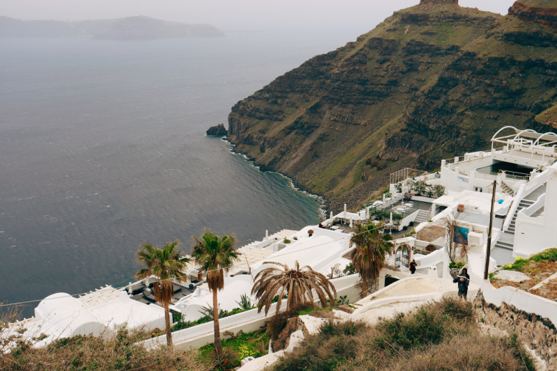 Santorini Cliffside