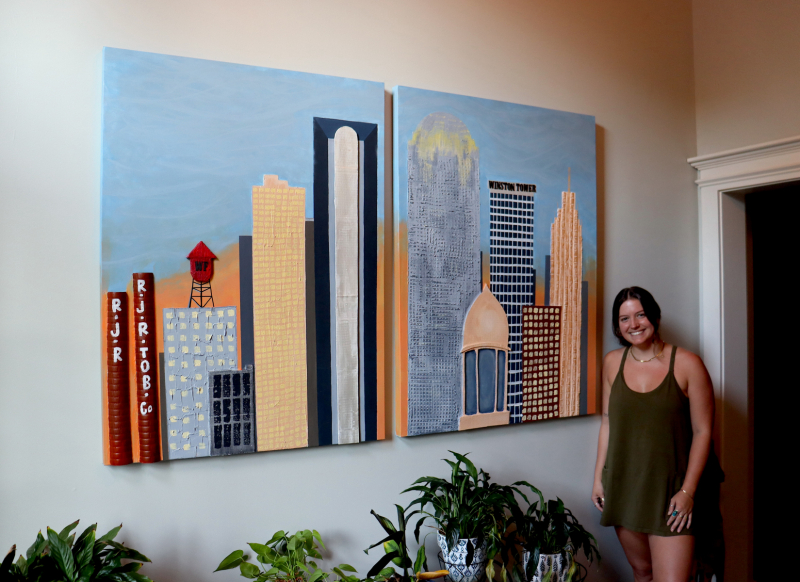 Fiona-with-Original-Painting